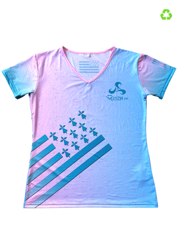 Tee-shirt Technique Running "KADOR" Femme, Ultra léger Quick Dry