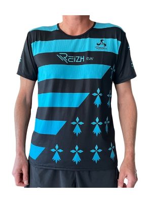 13 Tee-shirt Technique Running "KASTELL" Homme, Ultra léger Quick Dry