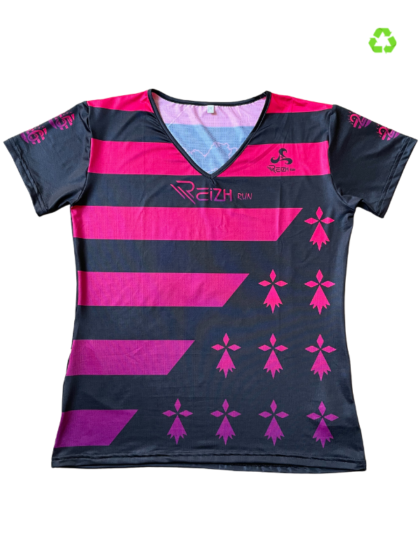 6 Tee-shirt Technique Running "KASTELL" Femme, Ultra léger Quick Dry