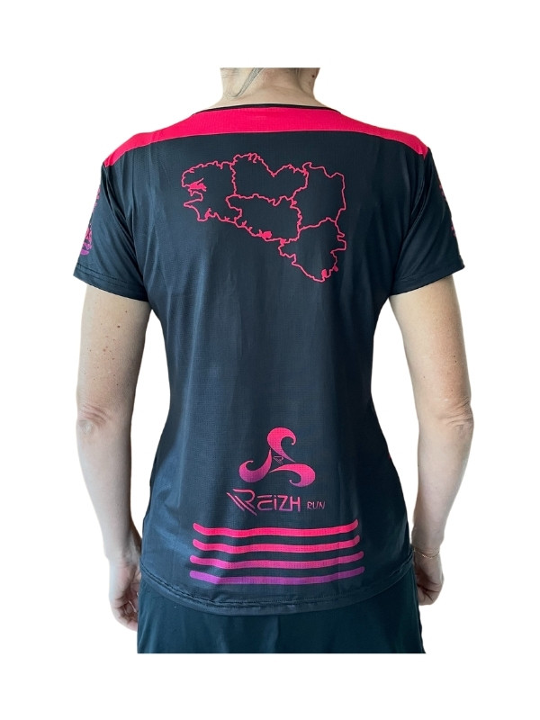 9 Tee-shirt Technique Running "KASTELL" Femme, Ultra léger Quick Dry