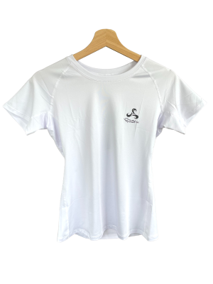 Tee-shirt  Running "AOR" Femme, Blanc - Coupe Fit