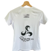 4 Tee-shirt Running "AOR" Femme, Blanc - Coupe Fit