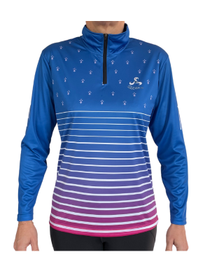 Tee-shirt  Running Manches Longues "MARTOLOD GLAS" Femme,  Quick Dry