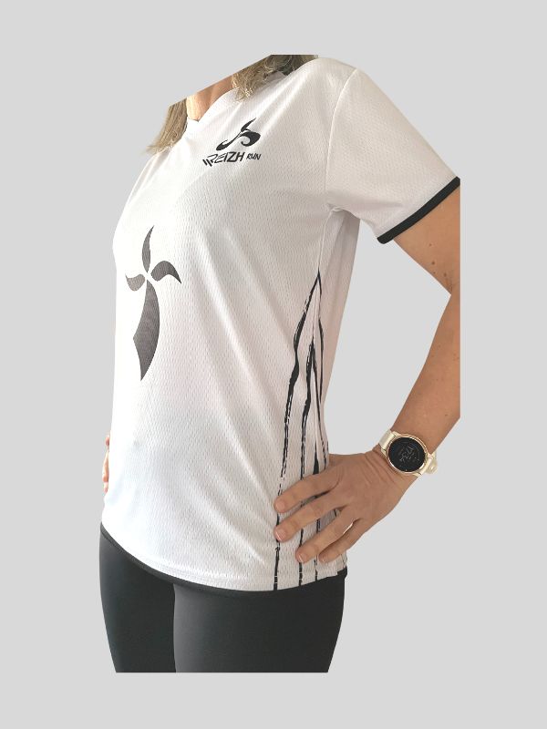 Tee-shirt  Running "PORS AOR" Femme,  Quick Dry