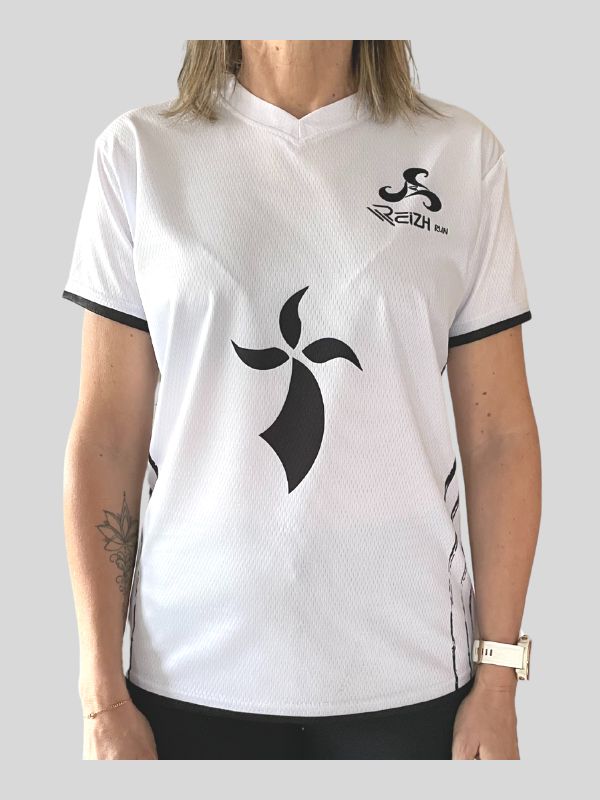 Tee-shirt  Running "PORS AOR" Femme,  Quick Dry