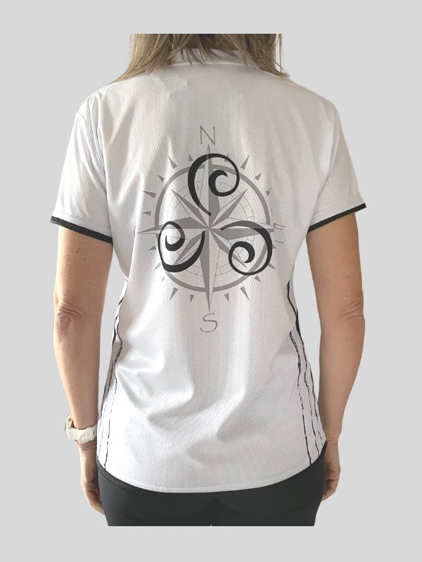 Tee-shirt  Running "PORS AOR" Femme,  Quick Dry