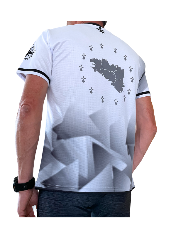 9 Tee-shirt Running "PORZ KREGUEN" Homme, Quick Dry