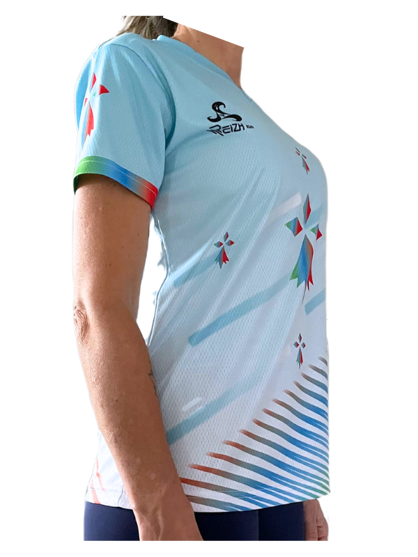 2 Tee-shirt Running "BREIZH KALON" Femme, Quick Dry